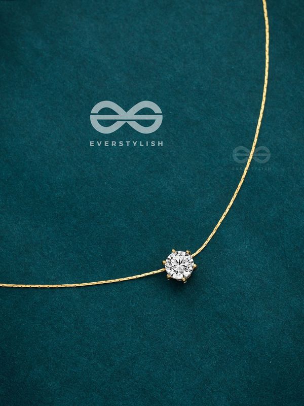 The Dainty Delight - Golden Casual Neckpiece With Anti-Tarnish Coating 