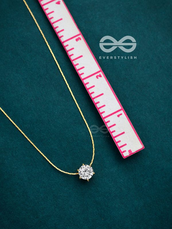 The Dainty Delight - Golden Casual Neckpiece With Anti-Tarnish Coating 