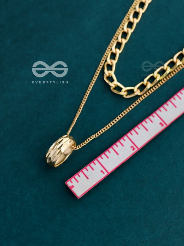 The Girl-Boss Statement - Golden Layered Neckpiece With Anti-Tarnish Coating 