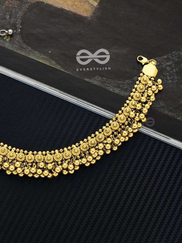 The Bohemian Classic - Oxidised Statement Necklace (Golden)