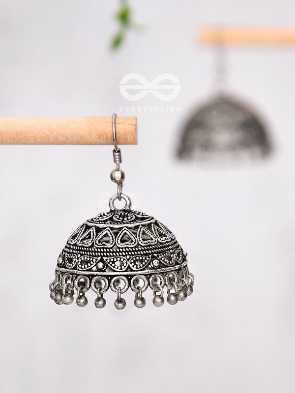 Love on My Ears - Intricate Statement Boho Jhumkas