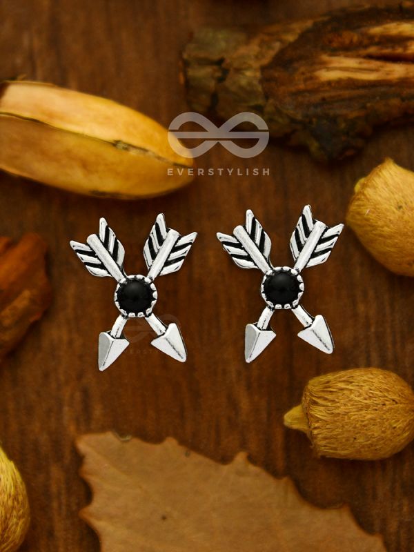 The Intersected Twin Arrow Studs - Tiny Trinket Collection