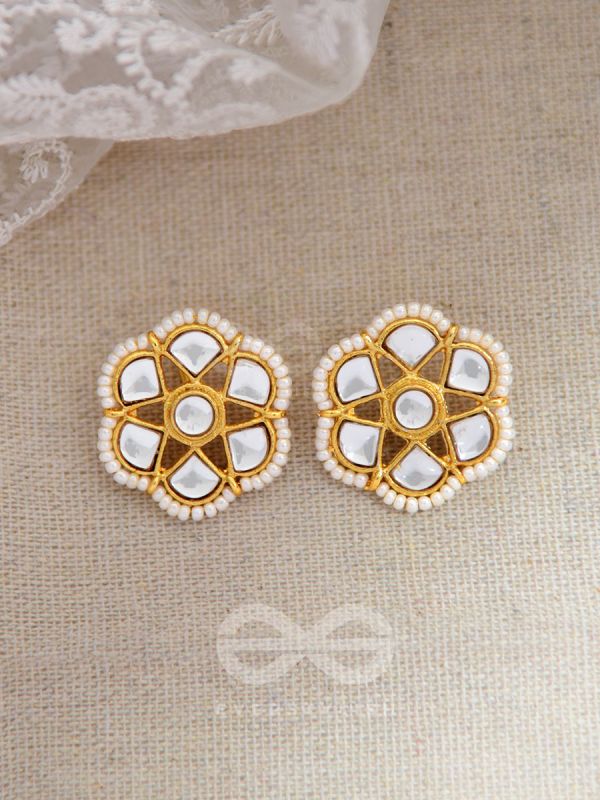 The Classy Elegance - Set of Statement Choker and Studs (Emerald Green)