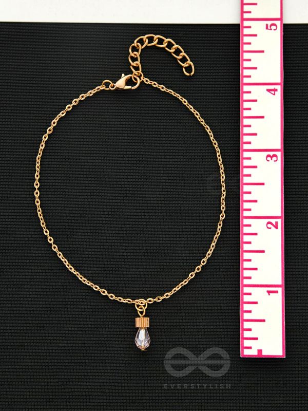 The Icey Glam - Golden Anklet