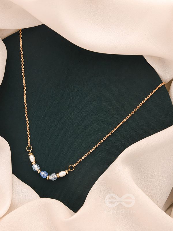 The Million Dollar Smile-Golden Beads Necklace With Anti-Tarnish Coating 