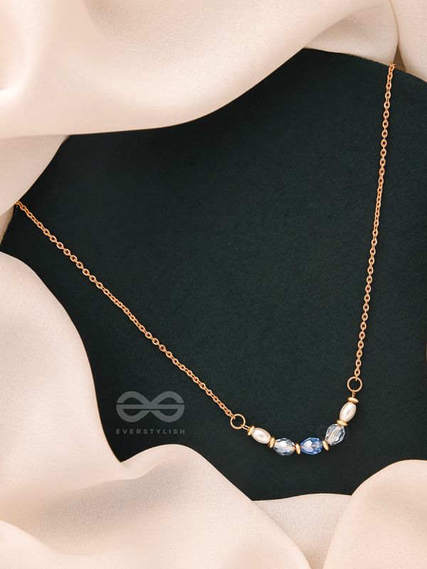 The Million Dollar Smile-Golden Beads Necklace With Anti-Tarnish Coating 
