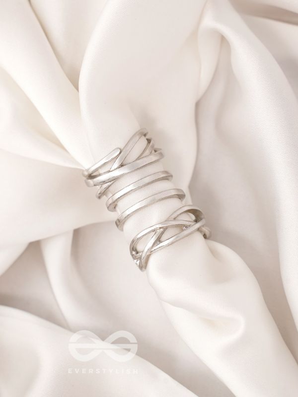 The Triple Crown- Set of 3 Silver Rings