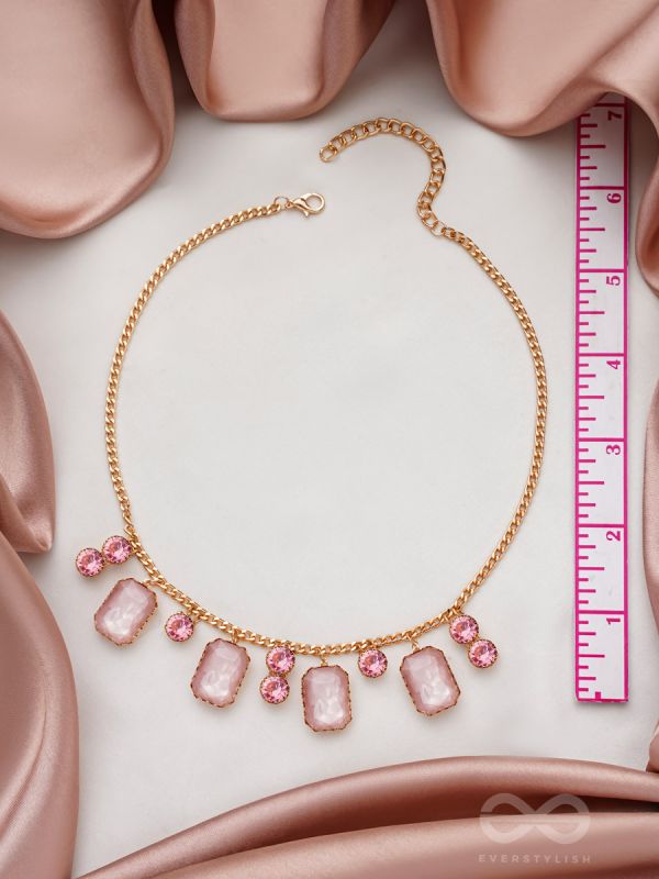 The Garden Of Evening Mists- Golden Embellished Necklace With Anti-Tarnish Coating 