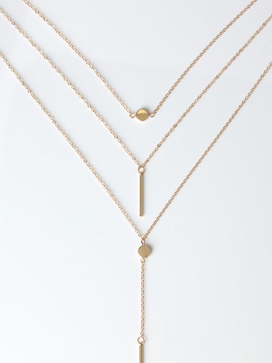The Style Slayer Multilayered Golden Necklace
