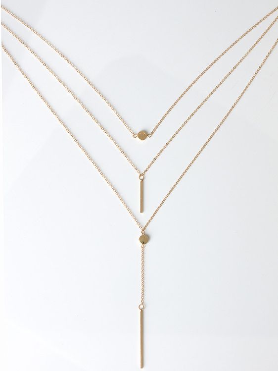 The Style Slayer Multilayered Golden Necklace