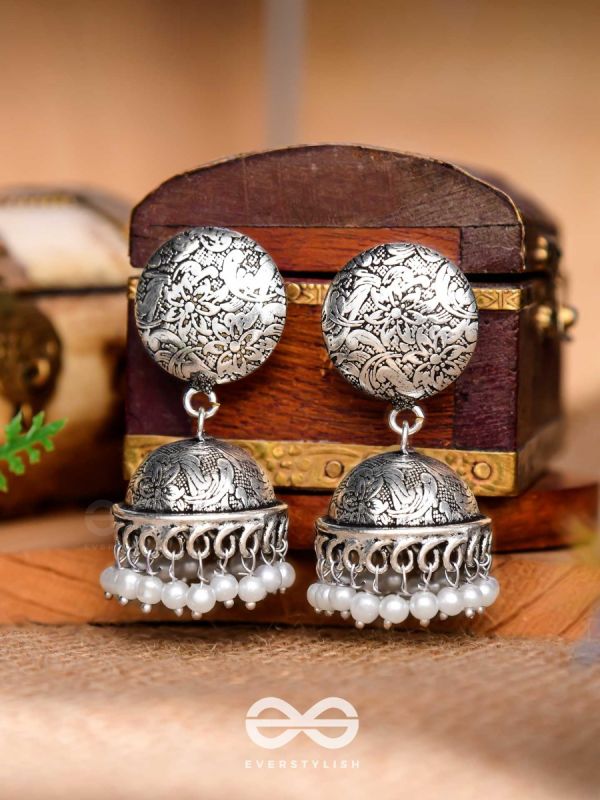 The Love for Intricacy- Oxidised Boho Earrings