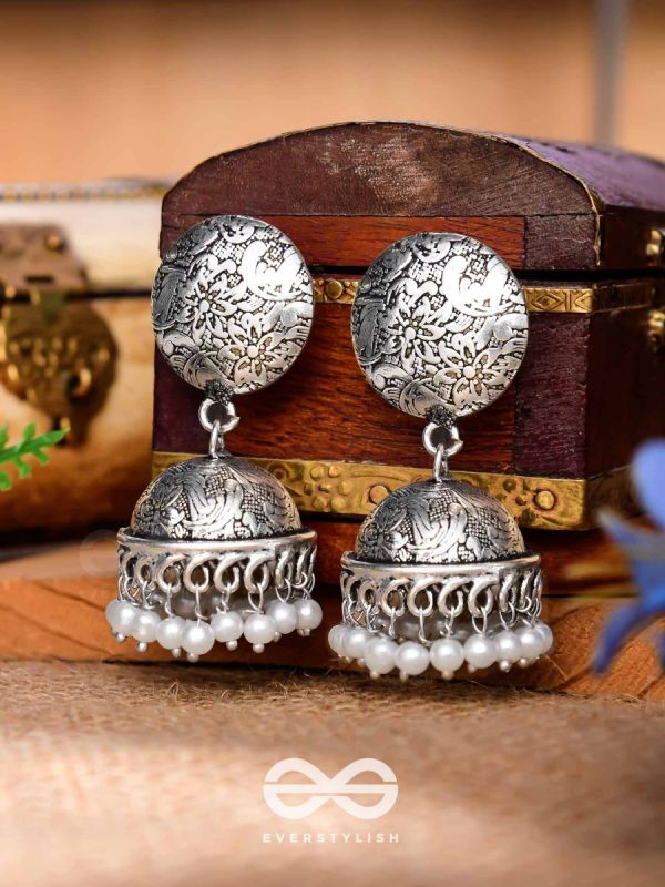 The Love for Intricacy- Oxidised Boho Earrings