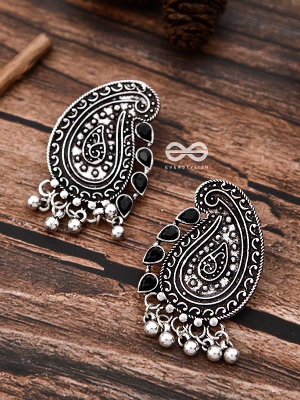 The Vintage Motifs - Onyx Black - The Embellished Oxidised Collection