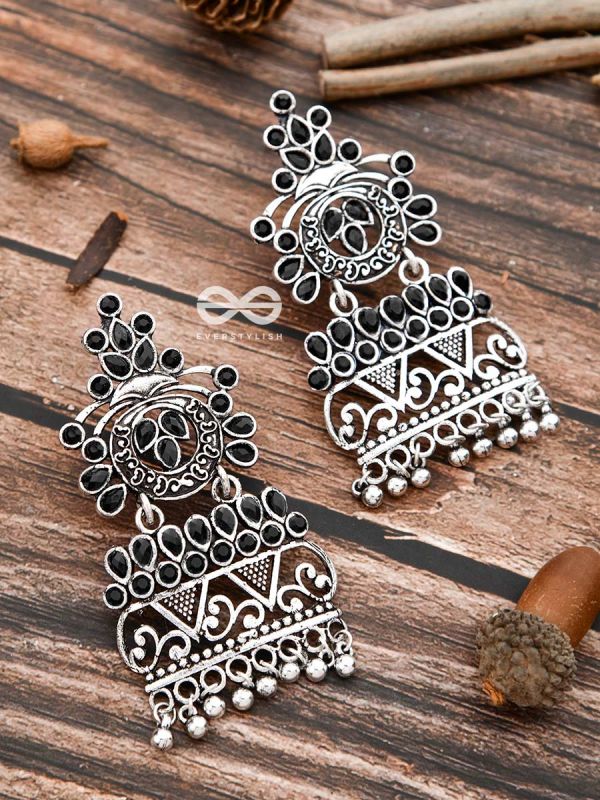 A Royal Delight - Onyx Black - The Embellished Oxidised Collection