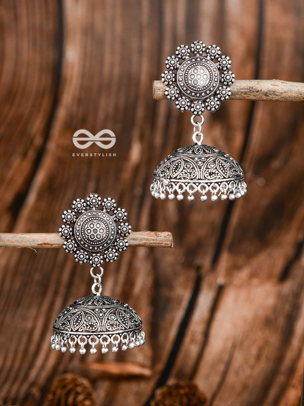 The Ethnic Statement Makers - Oxidised Boho Earrings