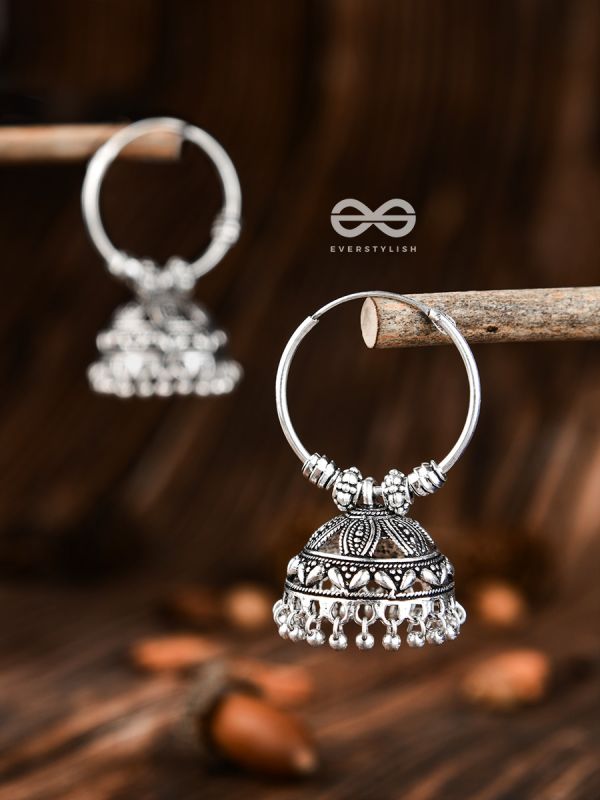 The Beautiful Intricate Hoop Jhumkis