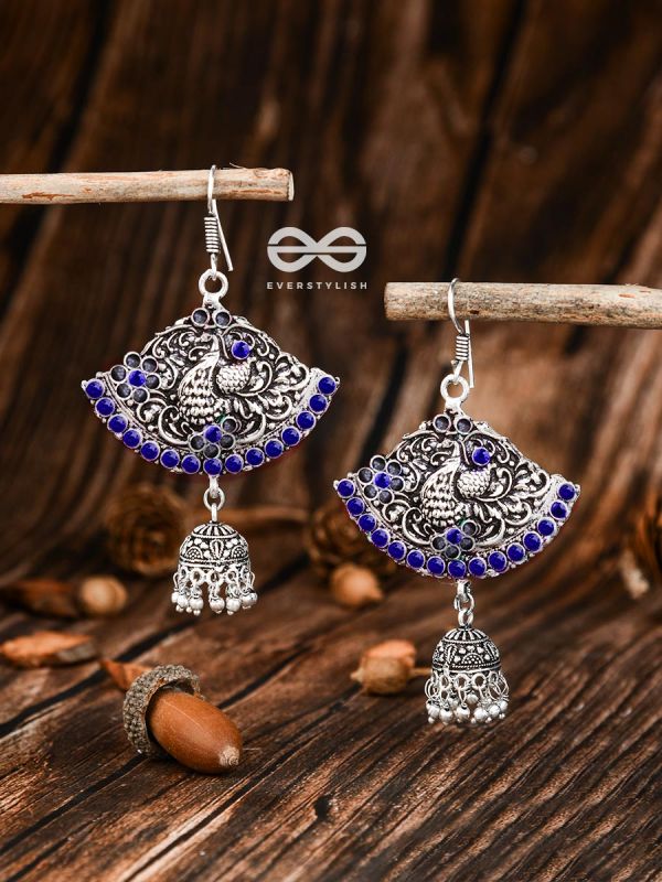 A Vintage Artwork (Blue) - The Embellished Oxidised Collection