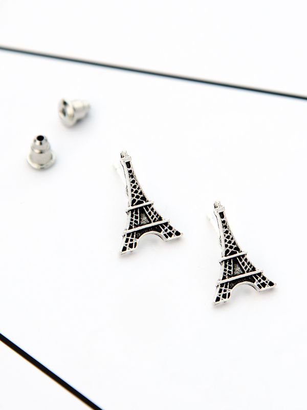 The Elegant Eiffels - Tiny Trinket Earrings