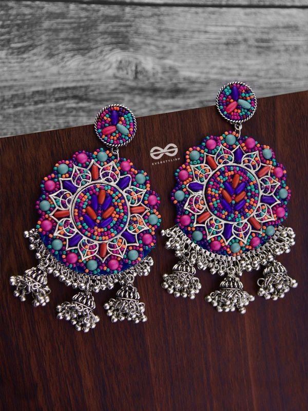 The Stunning Jaw-Droppers (Multicoloured) - Embroidered Oxidised Collection