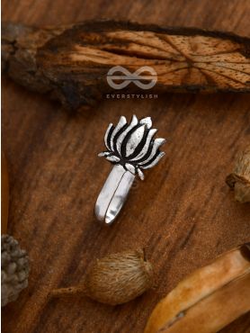 The Lively Lotus - Non-pierced Boho Nosering