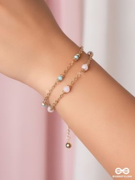 A SWEET SYMPHONY - BEADED LAYERED BRACELET