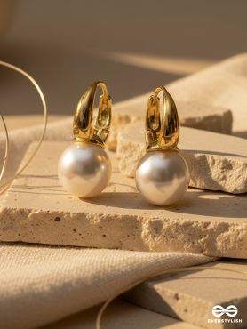 BUBBLE DROP – GLOSSY PEARL IN GOLDEN GRIP