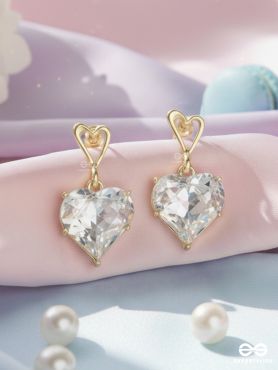 HEARTLET – DAINTY TRANSPARENT GEM HEART DROPS