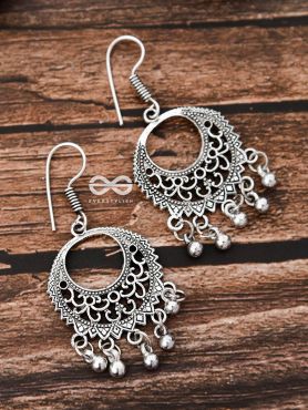 The Oxidised Dangler Collection - The Pointed Curves