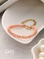 The Dahlia Aisle- Golden Beaded Bracelet