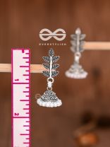 The Little Branch Pearl Jhumki - Tiny Trinket Earrings