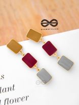 A Lesson of Elegance - Golden Statement Earrings
