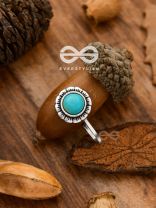 The Delightful Florals - Turquoise Boho Nosering