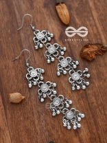 The Boho Playfulness - Layered Dangling earrings 