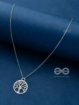 The Nature Lover Statement Pendant - Silver