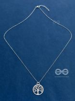 The Nature Lover Statement Pendant - Silver