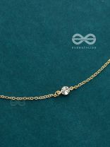 The Dainty Shimmer Neckpiece - Golden
