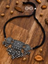 The Bohemian Artwork - Classic Oxidised Choker