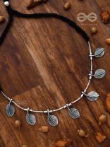 The Bohemian Leaflet Neckpiece - Oxidised Boho Collection