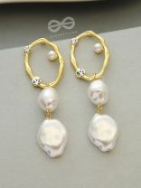 An Eclectic Delight - Statement Pearl Earrings
