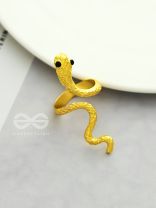 The Golden Serpent - Adjustable ring