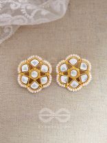 The Classy Elegance - Set of Statement Choker and Studs (Emerald Green)