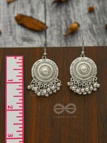 The Artsy Shields - Oxidised Boho Earrings