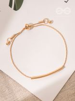 Band of Love- Elegant Golden Bracelet 