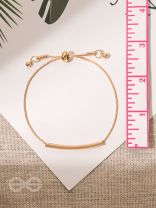 Band of Love- Elegant Golden Bracelet 