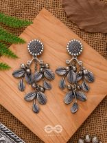 The Black Forest- Classy Oxidized Earrings 