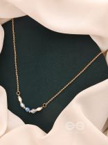 The Million Dollar Smile-Golden Beads Necklace With Anti-Tarnish Coating 