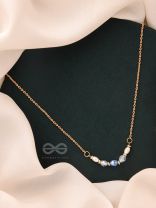 The Million Dollar Smile-Golden Beads Necklace With Anti-Tarnish Coating 