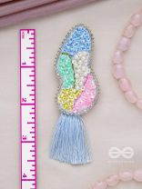 Hrilekha- The Dazzling Imprints- Resham, Beads and Sequins Embroidered Earrings