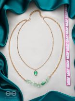 The Royal Simper- Golden Layered Necklace With Anti-Tarnish Coating 