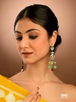 CARNIVAL CHAOS - GEOMETRIC STATEMENT EARRING